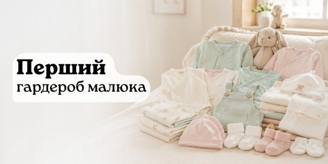Перший одяг для малюків